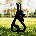 thumbnail image 5 of Decoraciones de Pascua para el Hogar Al Aire Libre, Huevos Conejito Tridimensional Acrílico Espejo Pegatina para Patio Jardín, 2D Piso Inserción Decoración, 5 of 5