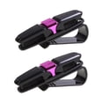 thumbnail image 3 of funtasica 2x Generic Car Sun Visor Sunglasses Holder Sunglasses Clip for Cars Suvs 180 degree Rotating Glasses Holder Clip Eyeglasses Hanger, 3 of 8
