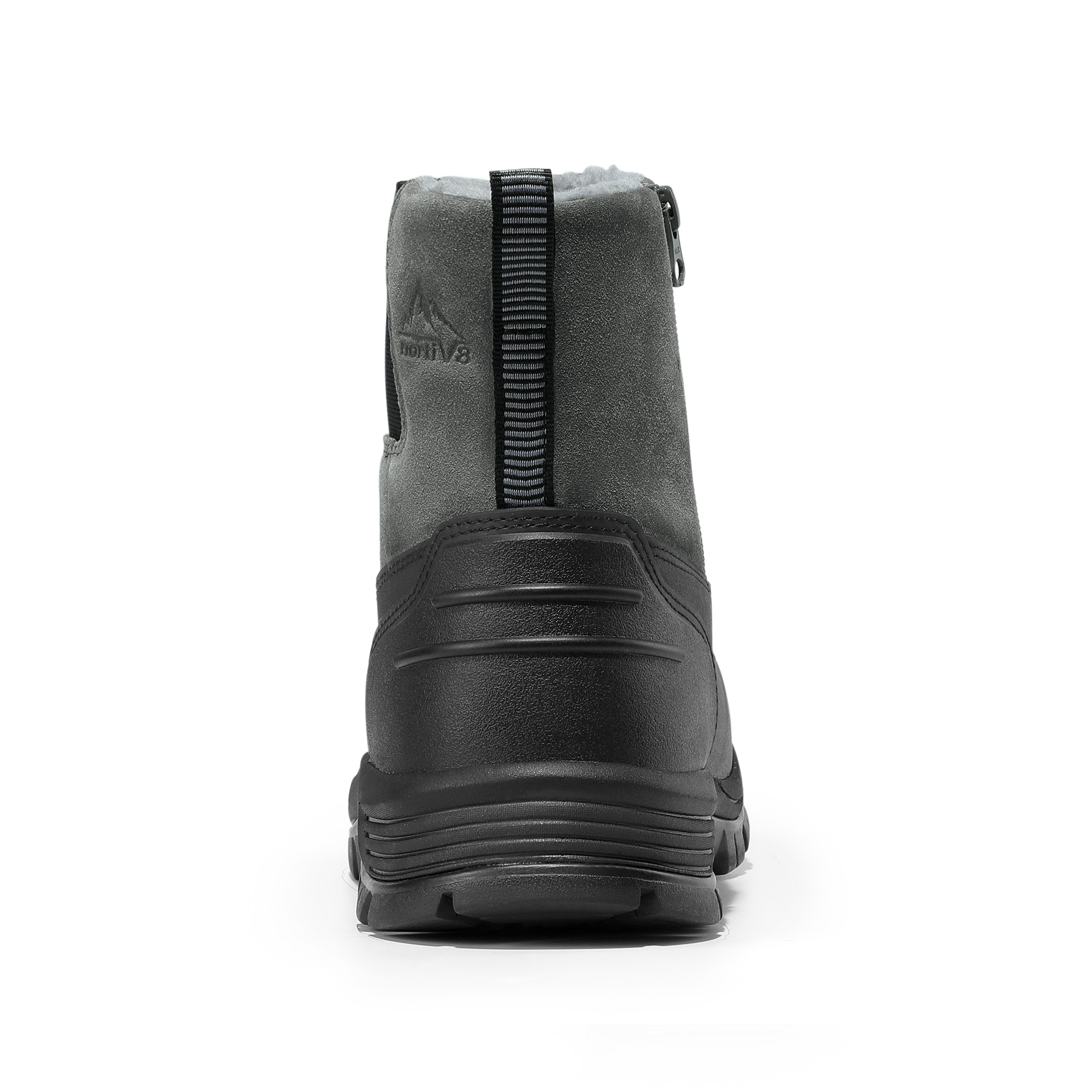 NORTIV 8 Mens Slip on Winter Waterproof Rain Boot for Outdoor