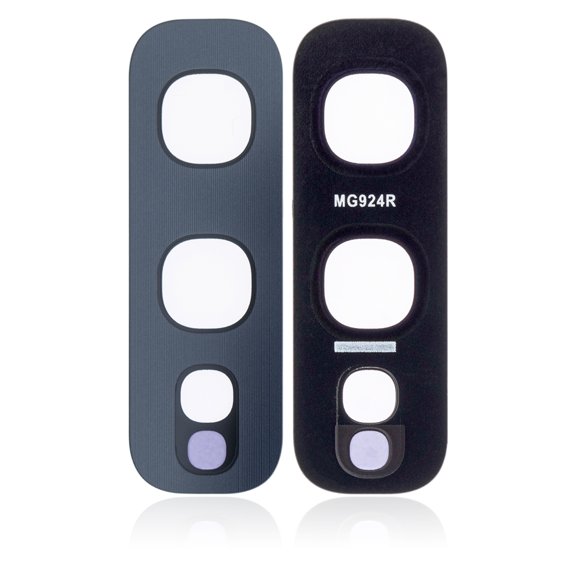 Replacement Back Camera Lens (Glass Only) With Adhesive Compatible For Samsung Galaxy S10E (Prism Blue) (10 Pack)