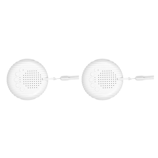 Seitruly White Noise Machine Automatic Shutdown Timer Aids Accessories Pocket Room Portable Sleep Speaker Player Bedroom Sound Baby 9.3x8x2.8cm 2piezas