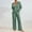 Green#8, variant on Augper Women's 2023 Fall Sweater Set 2 Piece Outfits Cable Knit Chunky Crew Neck Pullover Top Pants Loungewear