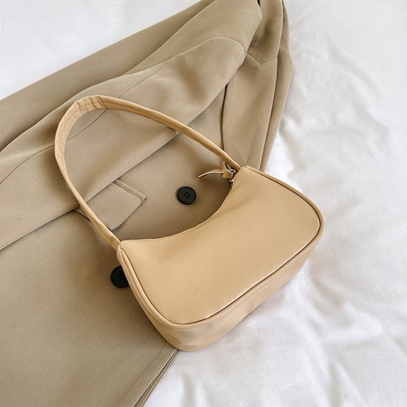 Willtoo Small Underarm Purse Clutch Purse With Zipper Closure PU Leather Crossbody Bag Cute Hobo Tote Handbag Fashion Travel Pouch