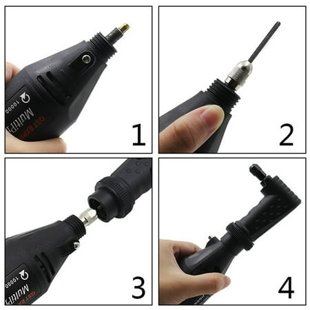 

Electric Grinding Drill Attachment Converter Adapter Right Angle Eco-friendly