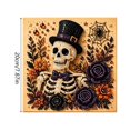 thumbnail image 3 of Halloween Pearl Diamond Painting Art Kit with Frame for Adults & Beginners, Gemstone Diamond Dots Beads Painting for Home Wall Decor Halloween, 3 of 6
