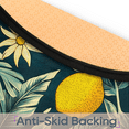 thumbnail image 4 of CURLYOOT Round Rug 3ft Summer Lemon Area Rug, Washable Circle Mat Non Slip Floor Carpet Mat, Tropical Leaves Soft Indoor Rugs for Entryway Living Room Dining Room Bedroom, 4 of 7