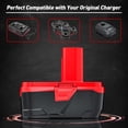 thumbnail image 3 of 2PACK 8.0Ah C3 19.2 Volt Battery Replacement for Craftsman 19.2 Volt Lithium-ion DieHard XCP 3130211004 130279005 11375 11045 1323903 315.115410 315.11485, 3 of 13