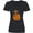 AB-Black, variant on Inktastic Halloween Dachshund in Pumpkin Women's V-Neck T-Shirt