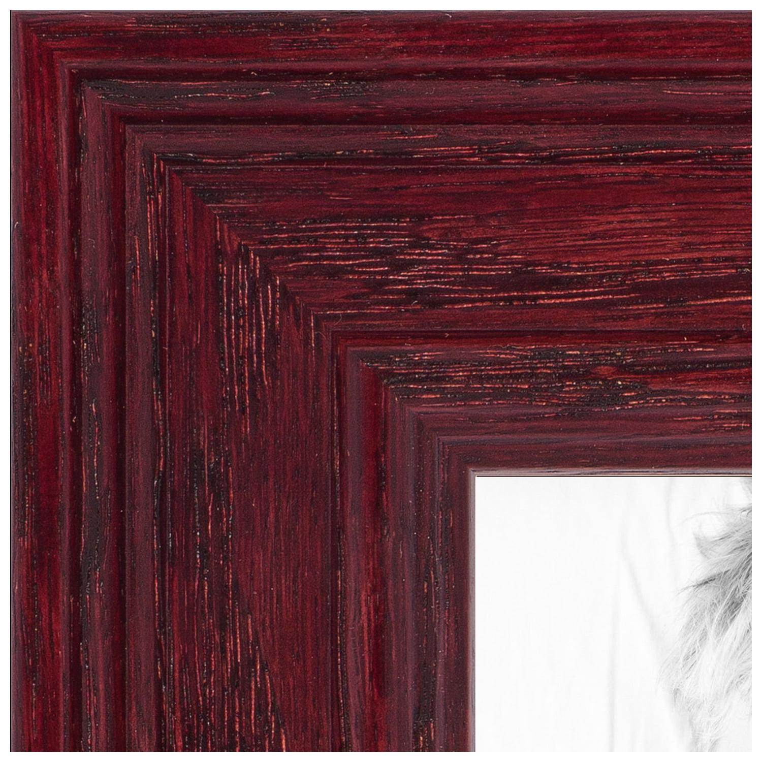 ArtToFrames 20x28 Inch Cherry Picture Frame, This Red Wood Poster Frame is Great for Your Art or