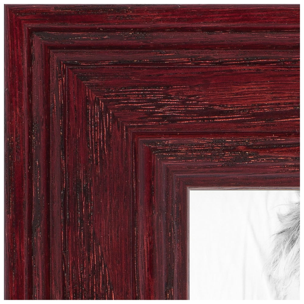ArtToFrames 11x14 Inch Cherry Picture Frame, This Red Wood Poster Frame