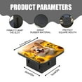 thumbnail image 2 of Hitch Cover Fits For 2-Inch Hitch,Happy Corgi Dog Standing In The Middle Of Sunflower Fieldrubber Trailer Hitch Cover Tube Plug Insert,Car Exterior Accessories, Receiver Tube Hitch Plug, 2 of 6