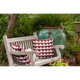 thumbnail image 4 of 16"x16" Simply Daisy Valentines XOXO Colored Hearts Poly Indoor/Outdoor Pillow, Red Qty 1, 4 of 5
