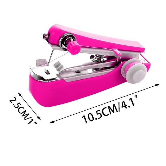 Vwrxbz Mini Machine à Coudre Portative à Main Dispositif de Couture Compact Outil de Raccommodage de Tissu pour des Réparations Rapides des Vêtements