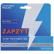 ZAPZYT Maximum Strength 10% Benzoyl Peroxide Acne Treatment Gel