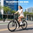 thumbnail image 4 of Soonaway F28 Electric Bike for Adults, 26" E-Mountain Bicycle, 750W, 20 mph, 48V10.4A Removable Battery, 55 mile, Class 2 UL2849, 4 of 10
