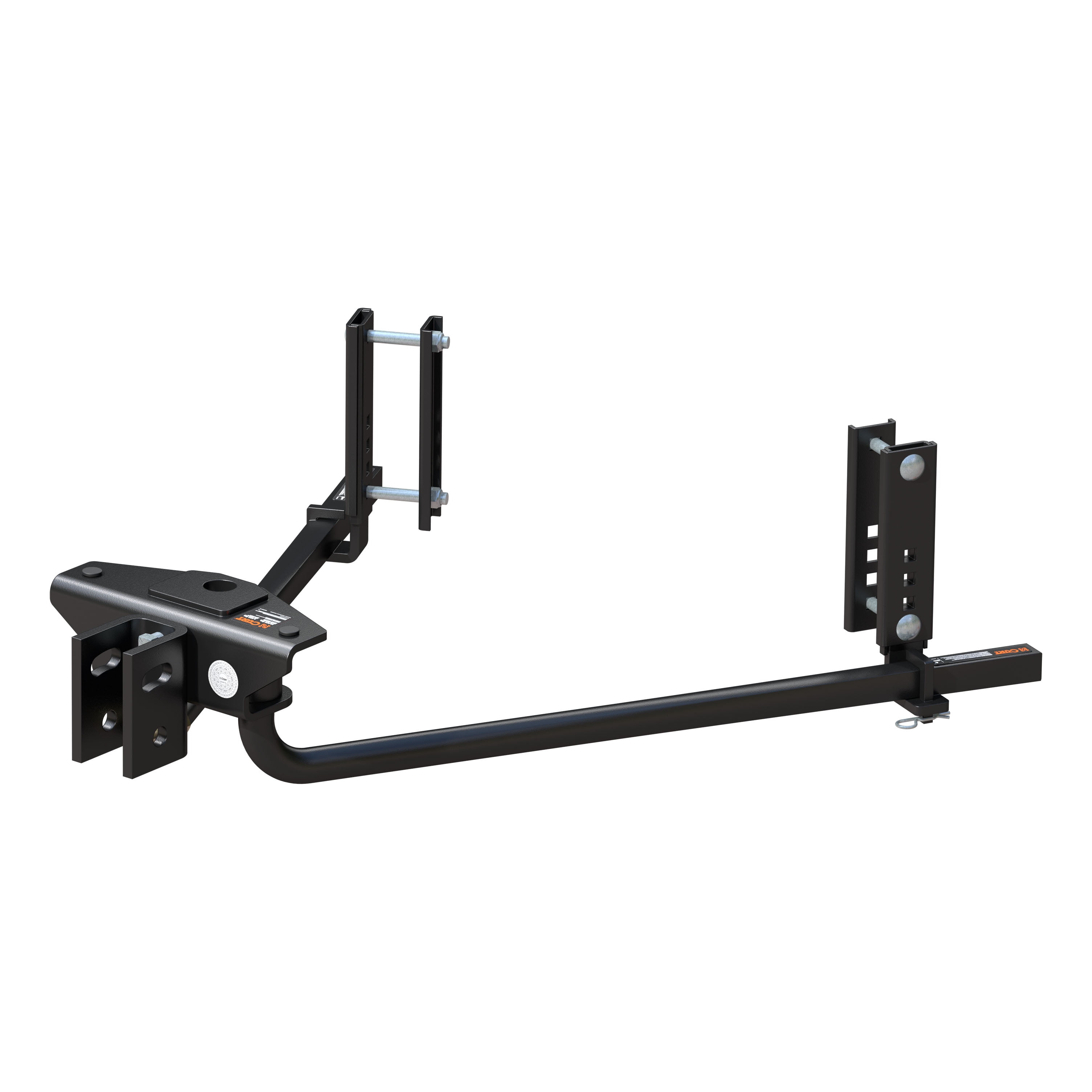 Up to 10K CURT 17600 TruTrack 2P Weight Distribution Hitch with 2X Sway Control No Shank or Ball 
