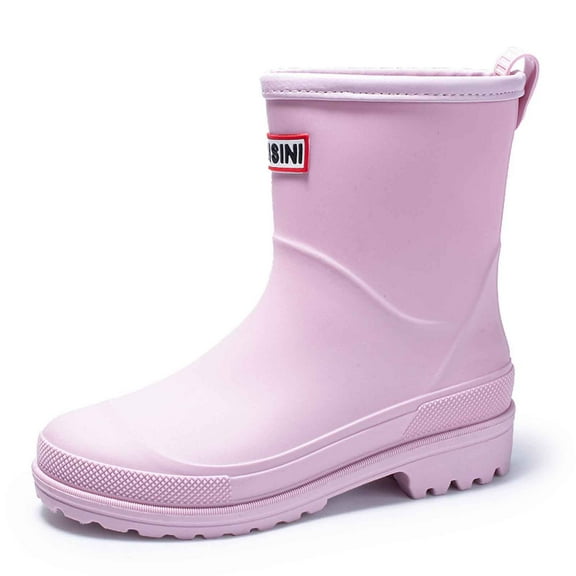 Women Rain Boots Ankle Rain Boots Waterproof Non- Casual Shoes Short Rain Boots Wide Calf For Gardening Outdoor Work And Everyday Wear Rain Boots