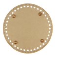 thumbnail image 3 of Prettyia Sac Fourre-Tout Insert Coussin de Fond Base de Sac à Main pour Fabrication de Sac 40 Trous, 3 of 8