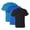 Dark 3 Pack, variant on Gildan Unisex Softstyle T-Shirt 100% Ring-Spun Cotton, Lightweight Plain Tees in Bulk Packs, Assorted Colors (Bright Color 3 Pack, XL)