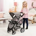 thumbnail image 6 of Twin Star Doll Stroller W/ Shoulder Bag, Grey, Pink, Butterfly, 6 of 6