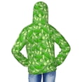 thumbnail image 4 of Cauagu Green Cucumber Print Sun Protection Jacket for Teen,Full-Zipper Long Sleeve Sun Shirts with Pockets UV Hoodie Shirts Outdoor Athletic Jacket-XX-Large, 4 of 7