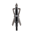 thumbnail image 4 of Rage Black Series Cut On Contact 2 Blade 3 Grain Archery Broadheads 3 Pack, 4 of 5
