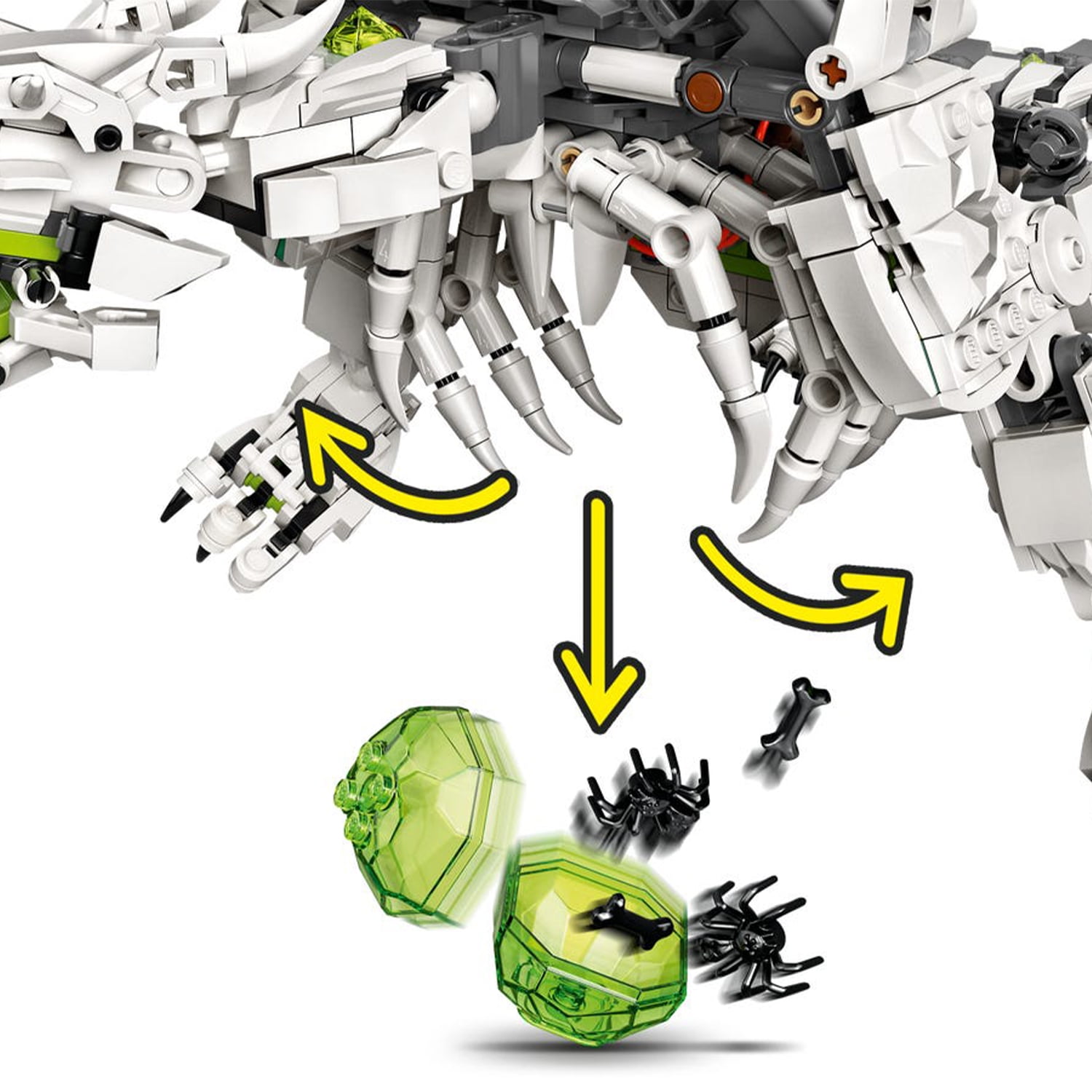 驚きの値段での商品をすべて LEGO Set Building Dragon Sorcerers Skull NINJAGO 71721 ミュージック