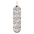 thumbnail image 2 of Wall Mount Plastic Bag Holder – Grocery Bag Organizer & Dispenser w/ Elastic Opening | Pull One Bag at a Time, No More Messy Clutter | Machine Washable Fabric, Reinforced Stitching, 2 of 7