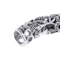 thumbnail image 3 of 3 piezas de tubo de plata tibetana encanto espaciador suelto  hallazgos de joyería ( Talla L Zulema Perlas de tubo, 3 of 8