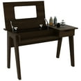 thumbnail image 1 of Costway Vanity Table with Flip Mirror Writing Computer Desk Storage Drawer Walnut, 1 of 10