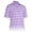 Sweet Lavender/Ice, variant on Monterey Club Men's Luke Deluxe Stripe Texture Golf Polo Shirt #3625