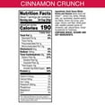 thumbnail image 5 of Kashi GO Breakfast Cereal, Vegan Protein, Fiber Cereal, Cinnamon Crunch, 13.8oz Box (1 Box), 5 of 11