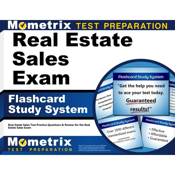 Real Estate Sales Exam Flashcard Study System Real Estate Sales Test