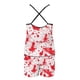 thumbnail image 4 of MKLEKYY Conjunto De 2 Piezas De Pijama Para Mujer, Con Tirantes Estampados, Pantalones Cortos De Mezclilla Para El Hogar (2), 4 of 4