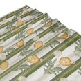 thumbnail image 3 of Yayeee Shower Curtain with Hooks 72"x72" Waterproof Fabric Bathroom Hanging Decor, Olive Green Flowers, 3 of 5