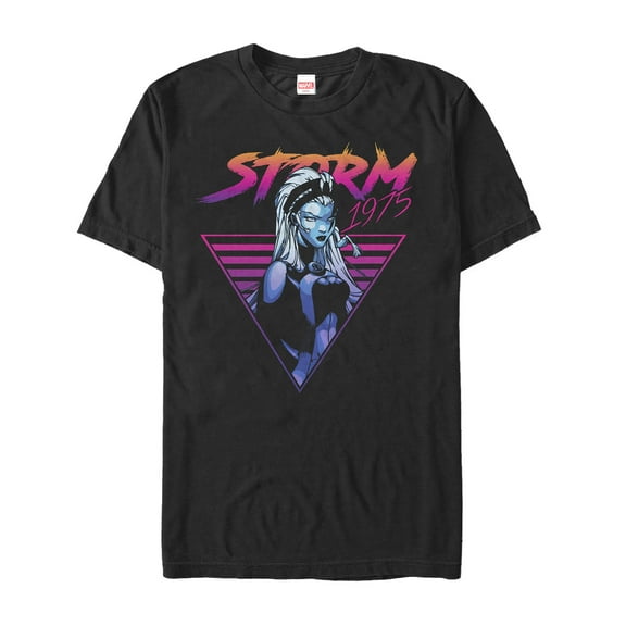 Men's Marvel X-Men Retro Storm Graphic Tee Black 5X Large