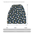 thumbnail image 3 of Pofeuu Duck In The Space Print Multifunction Beanie Hat for Men Women Fashion Scarf Soft Stretch Skull Cap, 3 of 8