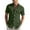 Army Green, variant on Timoontee Men's Casual Short Sleeve Top V-Neck Solid Color Breathable Spring Summer Easy Care Everyday Wear Versatile Style Red L