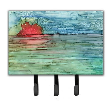 

Abstract Sunset on the Water Leash or Key Holder