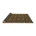 thumbnail image 2 of Ahgly Company Indoor Square Abstract Brown Modern Area Rugs, 4' Square, 2 of 4