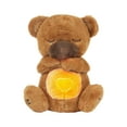 thumbnail image 2 of TOPRenddon Breathing Stuffed Animal 13 inch Calming Soothers for Sleep Heartbeat Plush for Anxiety with Music Lights and Rhythmic Breathing Motion Anxiety Relief Portable Plush Sound Machine, 2 of 9