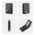 thumbnail image 4 of Genuine Leather Coin Purse American Style Minimalist Wallet for Meeting Business, 4 of 7