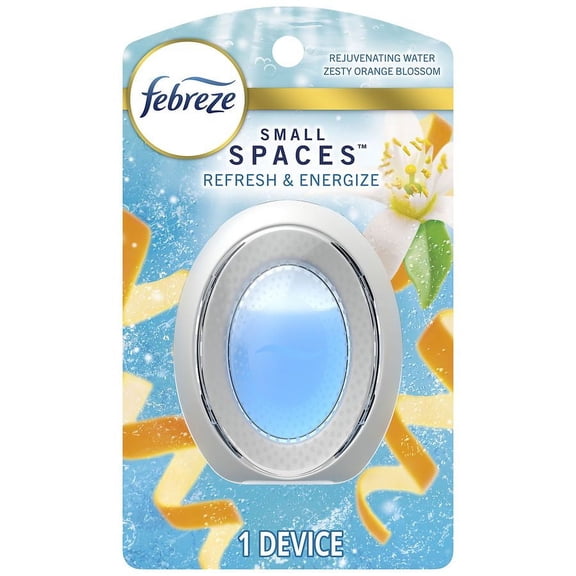 Febreze BATH Air Freshener, Odor-Fighting, Refresh & Energize Scent, 1 Count