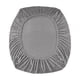 thumbnail image 2 of Protector de Colchón de Franela Gris, Cubrecamas Acolchados, Cubrecamas Tapizados, Protectores de Colchón, Ropa de Cama de Invierno, Sábana, 2 of 7