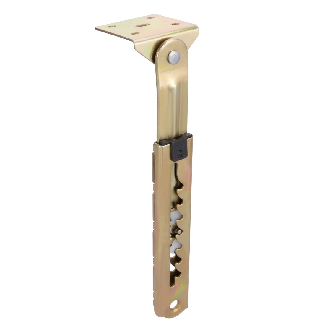 2 x Folding console Flap hinge Table top fitting carrier Steel zinc plated
