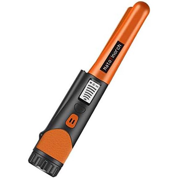 Hand Metal Detector, High Sensitivity Metal Detector with LCD Display&Belt Holster,360°Scanning,All Metal Finder Locating Gold Coin Silver Jewelry Waterproof