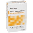 thumbnail image 3 of McKesson Skin Closure Strips for Wound Care, Sterile - Tan, 1/4 in x 1.5 in, 50 Ct, 3 of 8