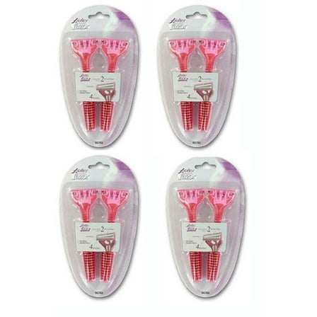 Disposable Razor Ladies Disposable Razor Set 4 Pack