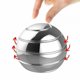 thumbnail image 4 of Ounissouiy Spinning Toy Home Desktop Aluminio Giroscopio Ball Party Desmontable Rotating Toy, Silver, 45x39mm Type2 NO2, 4 of 6