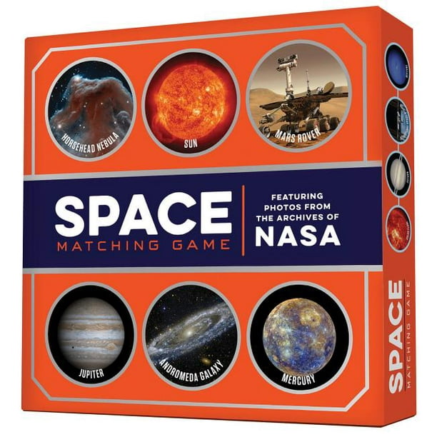 Space Matching Game Featuring Photos from the Archives of NASA